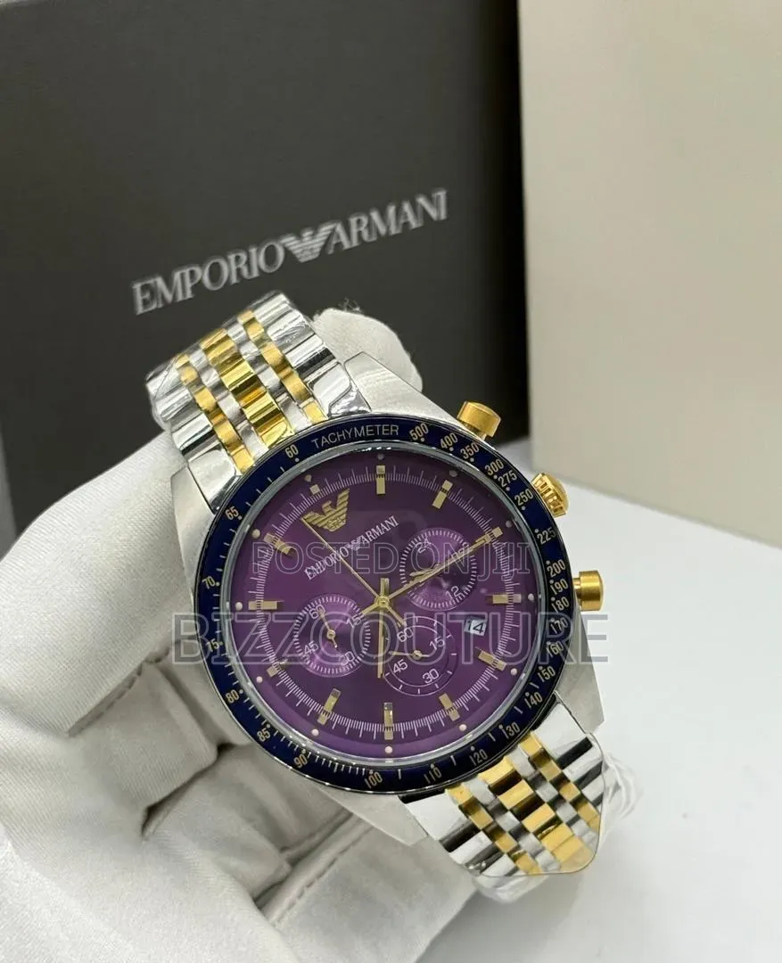 Original Emporio Armani Men’s Chain Strap 100% Authentic Guaranteed