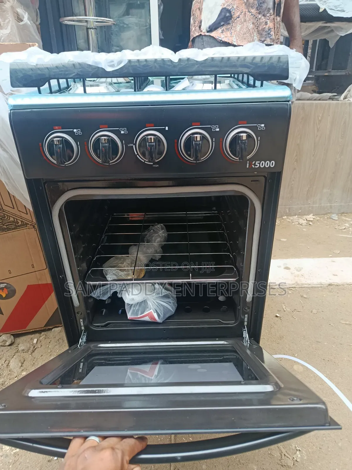 Gas Cooker and Oven Baker 50 by 50