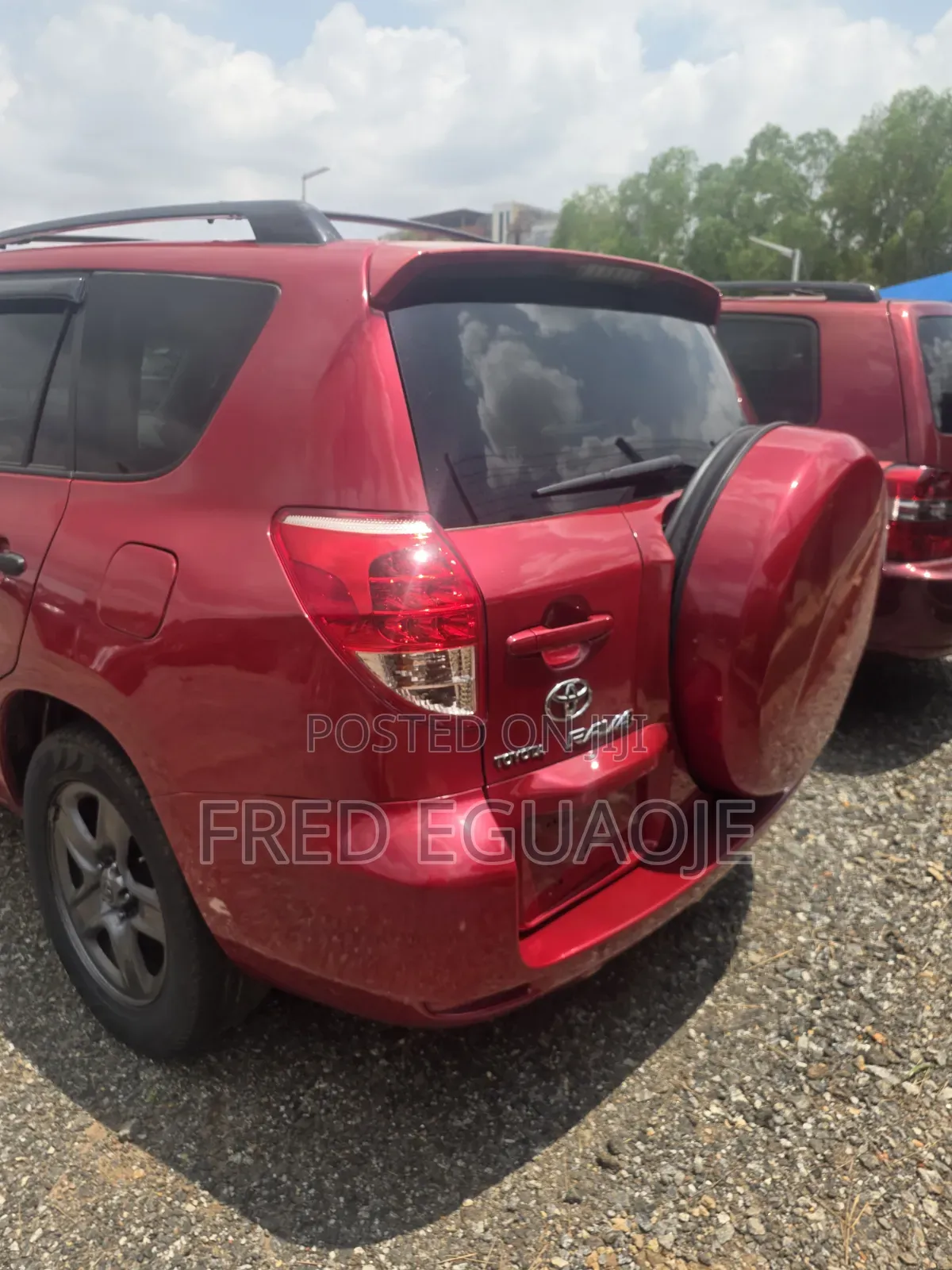 Toyota RAV4 2008 Red