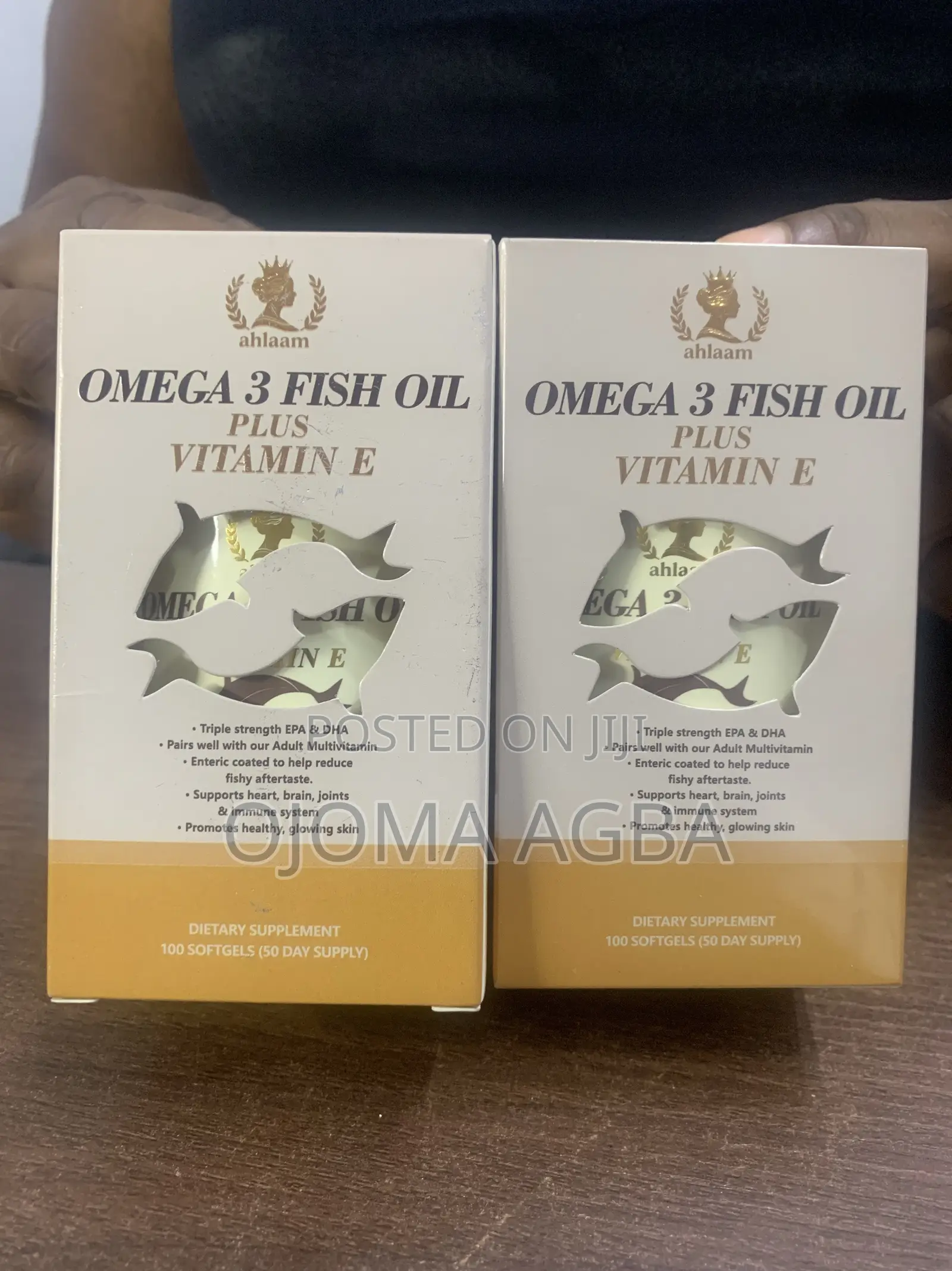 Omega 3 Fish Oil With Vitamin E (2,000 MG)