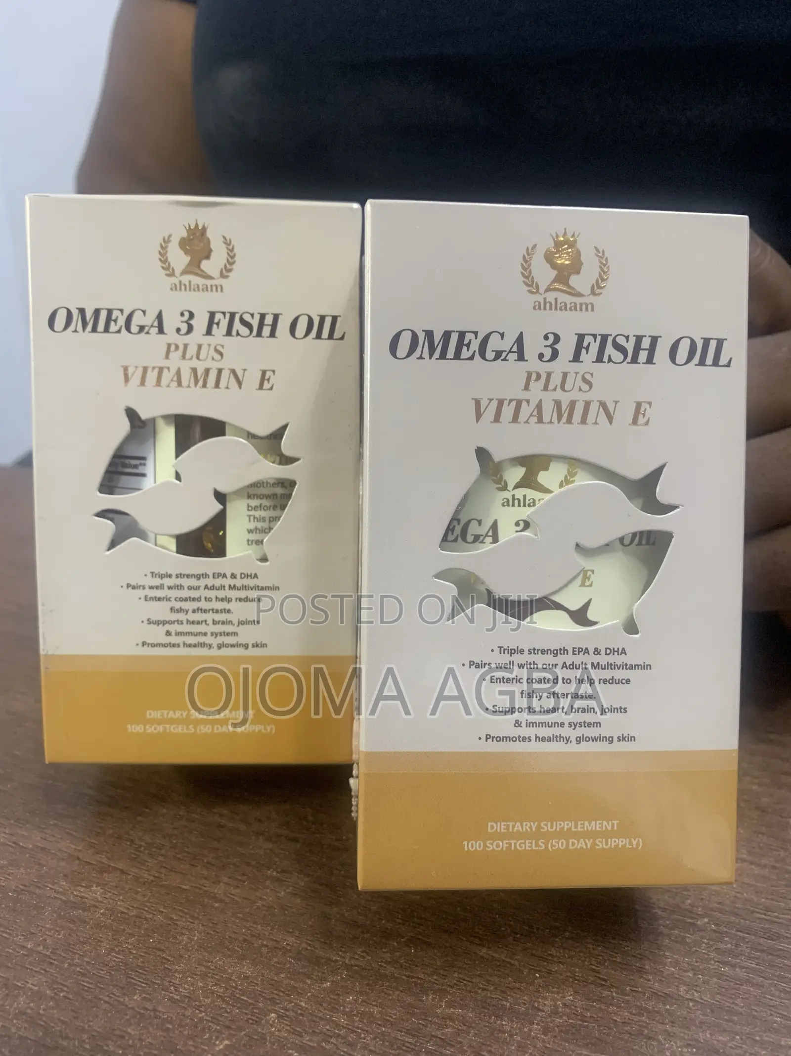 Omega 3 Fish Oil With Vitamin E (2,000 MG)