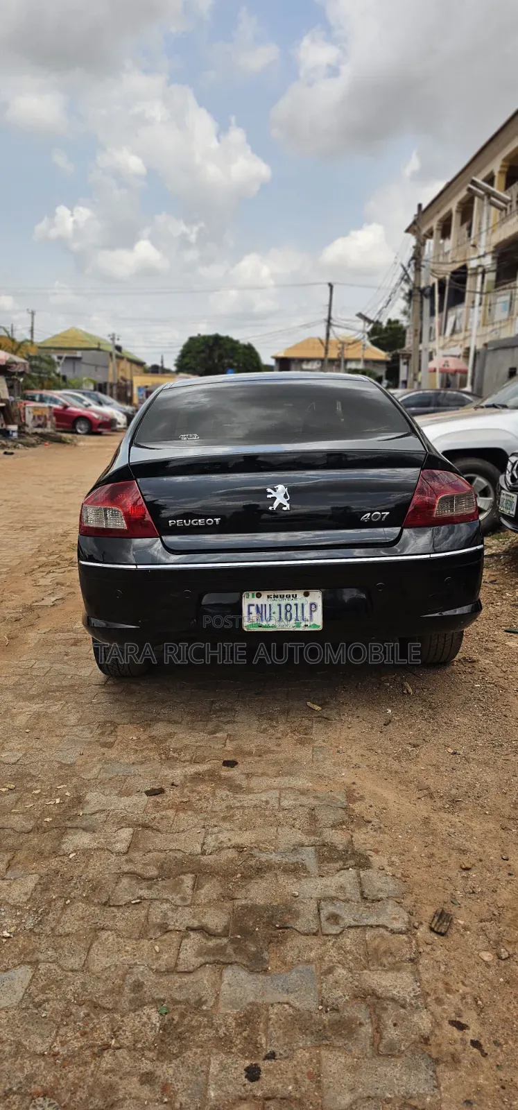 Peugeot 407 2008 Black
