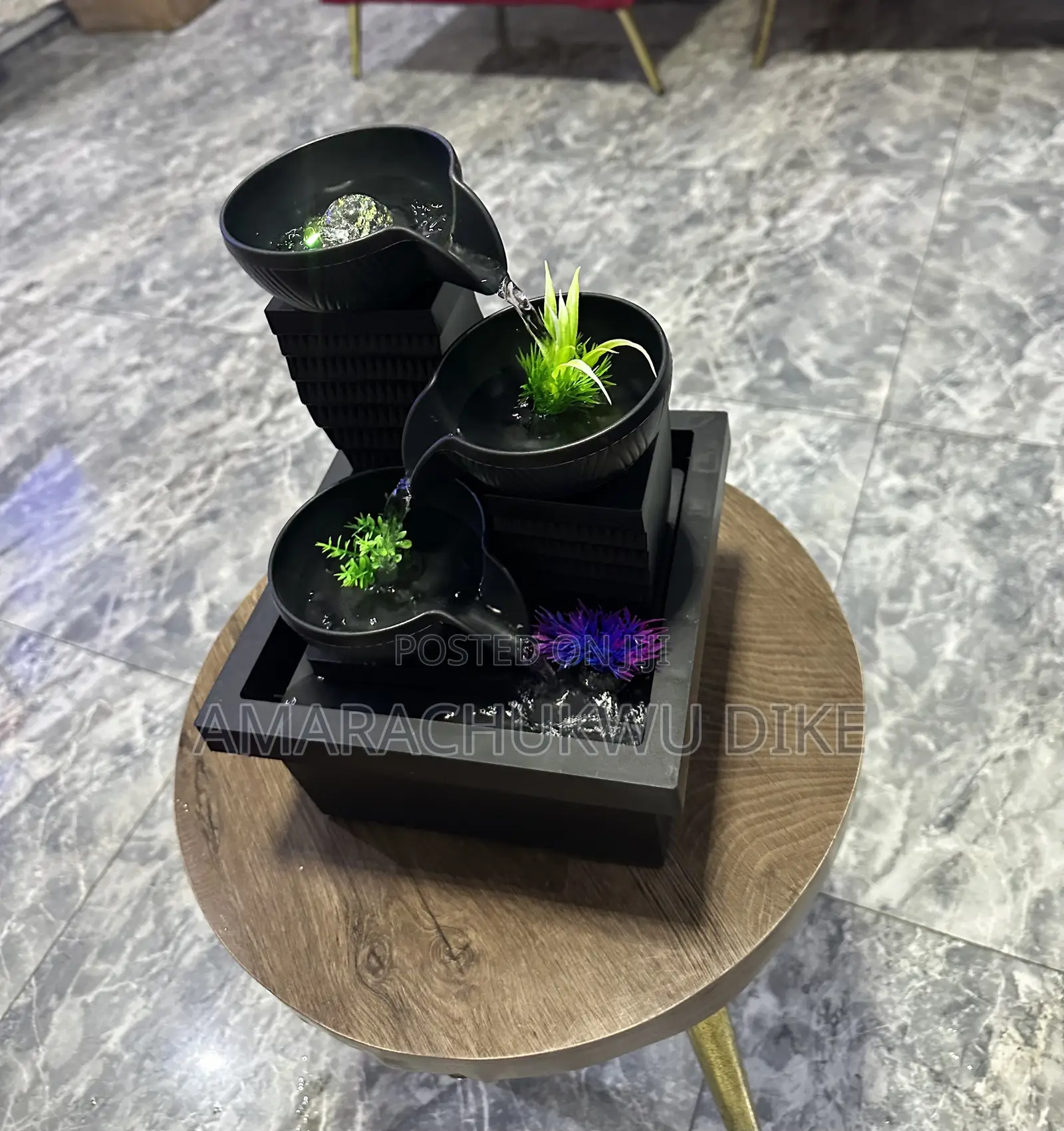 Water Fountain Decor With Light Wholesale Retail Sales