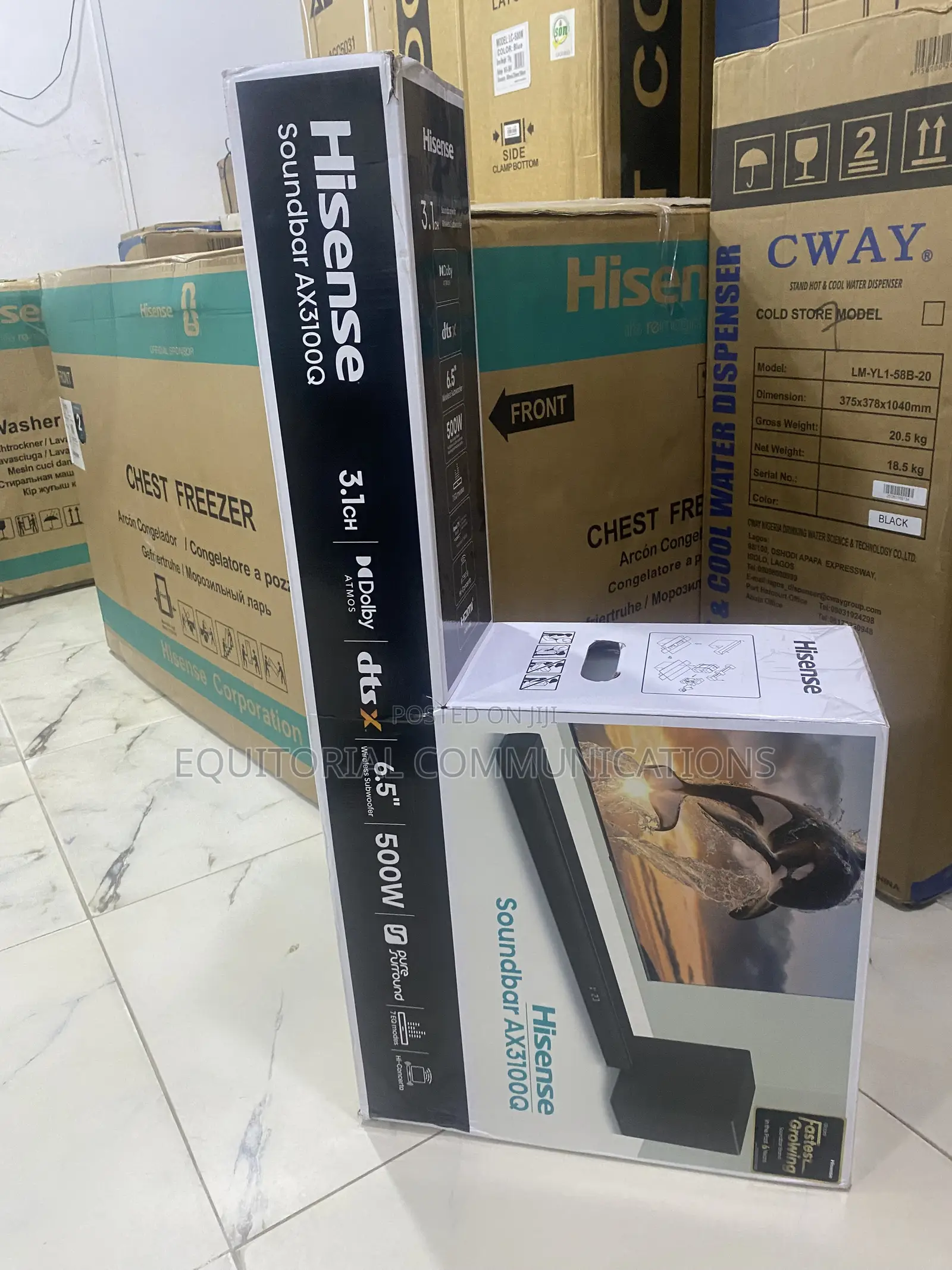 Hisense 500W TV Sound System With Deep Bass