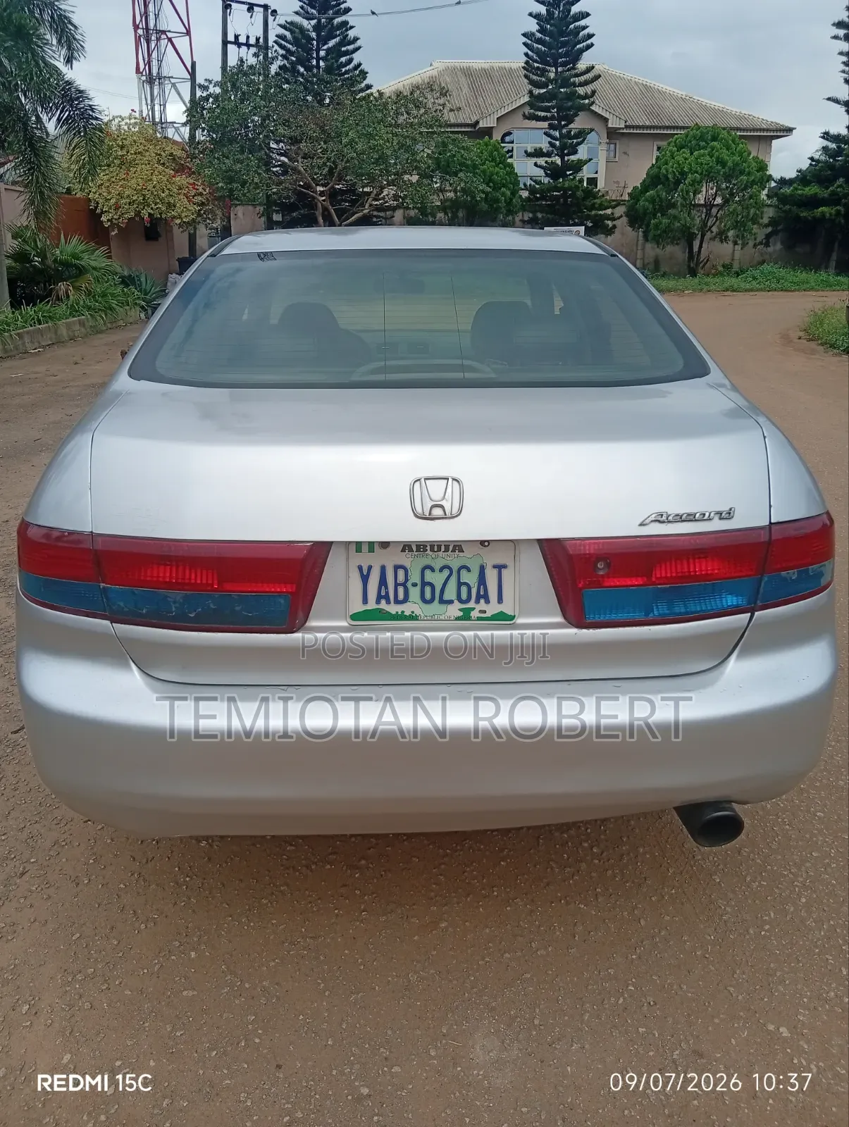 Honda Accord Automatic 2005 Silver