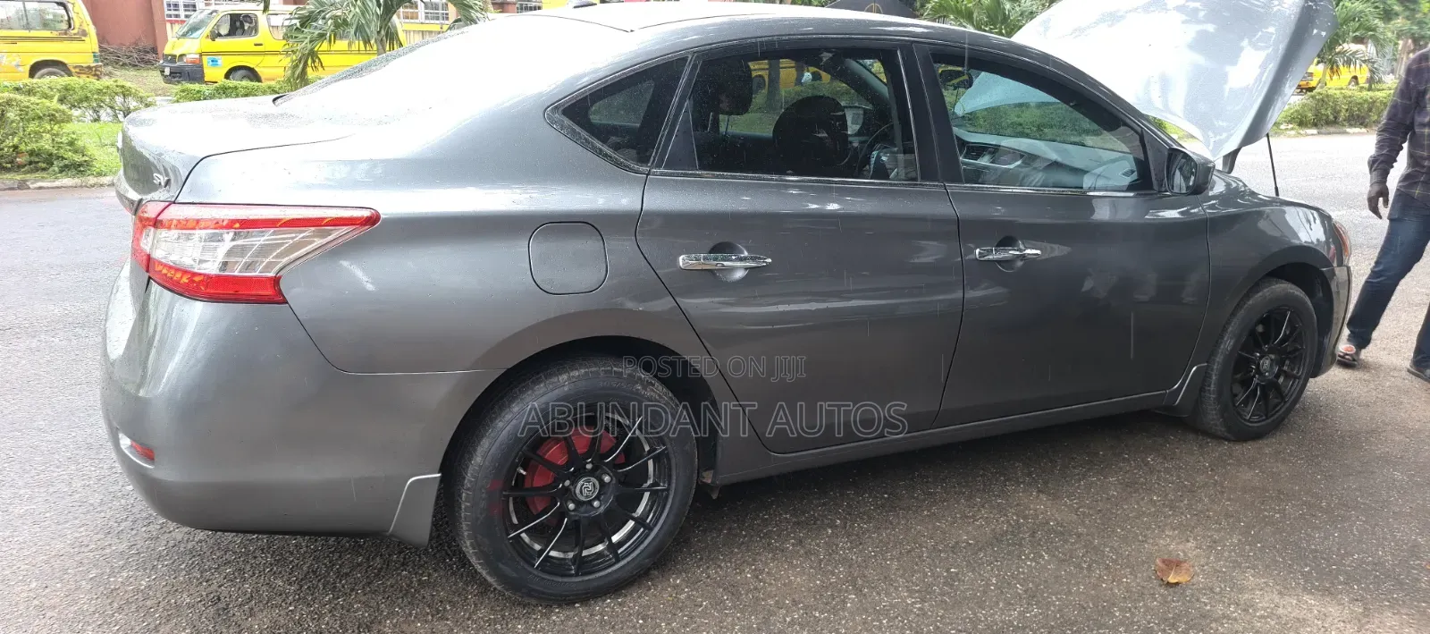 Nissan Sentra FE+ S 4dr Sedan (1.8L 4cyl CVT) 2015 Gray