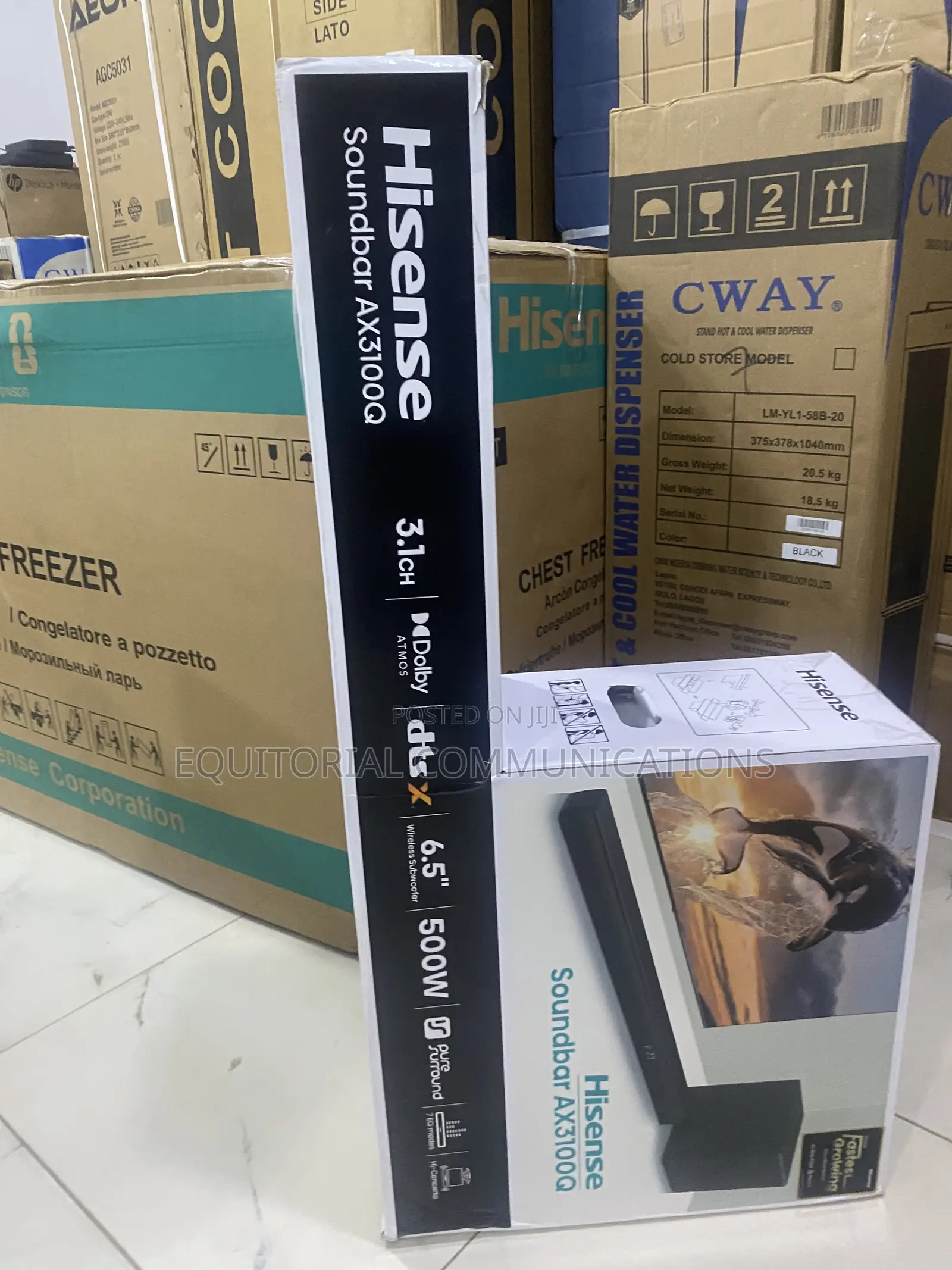 Hisense Soundbar System With 500W Powerful Output