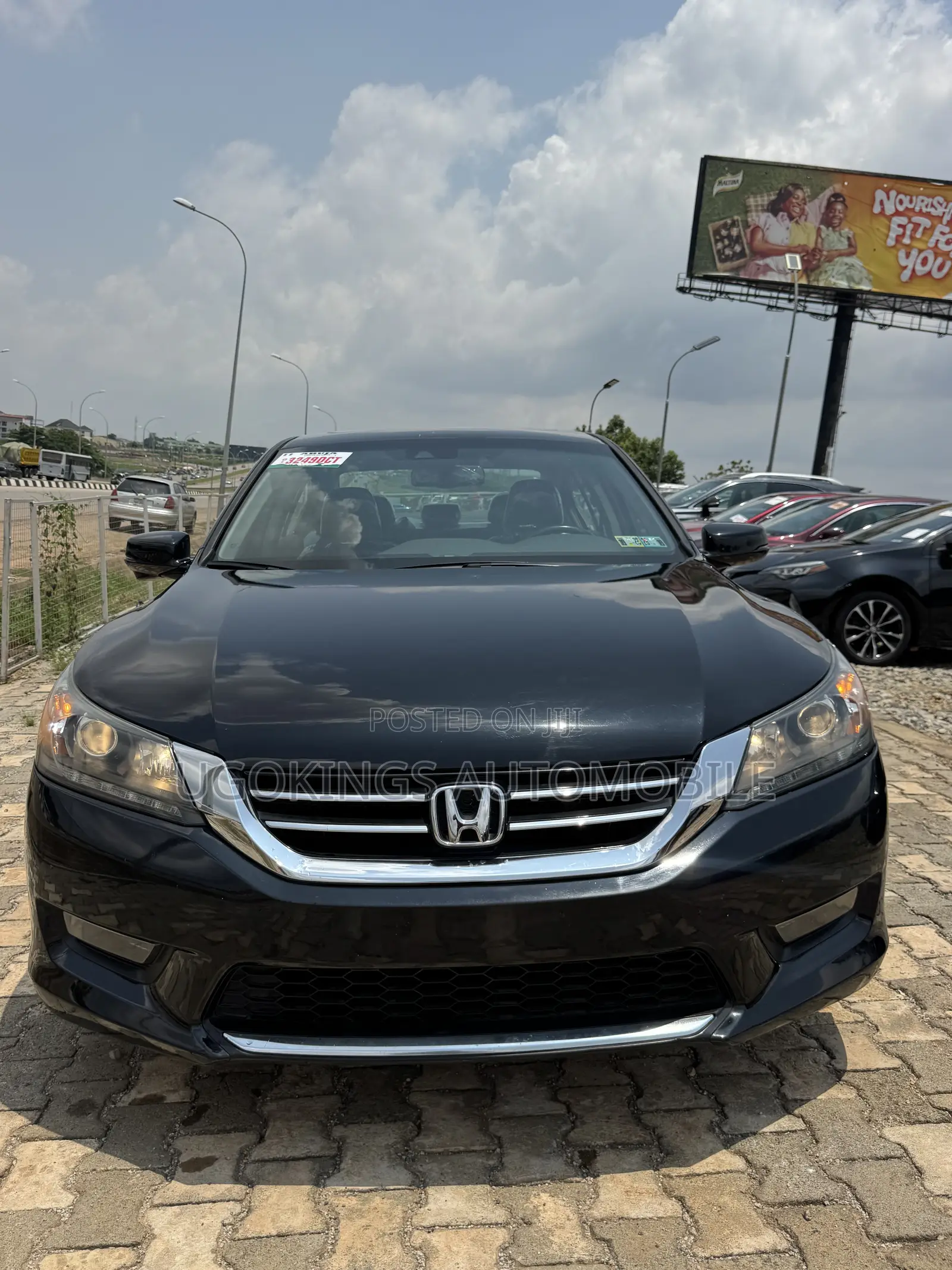 Honda Accord Touring V-6 4dr Sedan (3.5L 6cyl 6A) 2014 Black