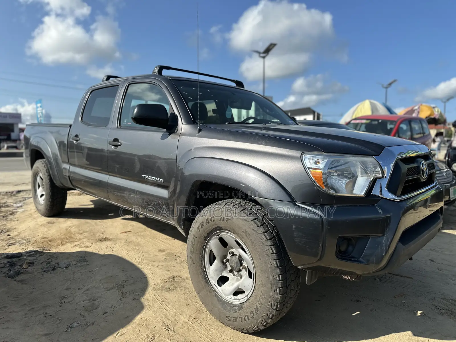 Toyota Tacoma Double Cab 4x4 4.0L V6 5-Speed Automatic 2013 Silver