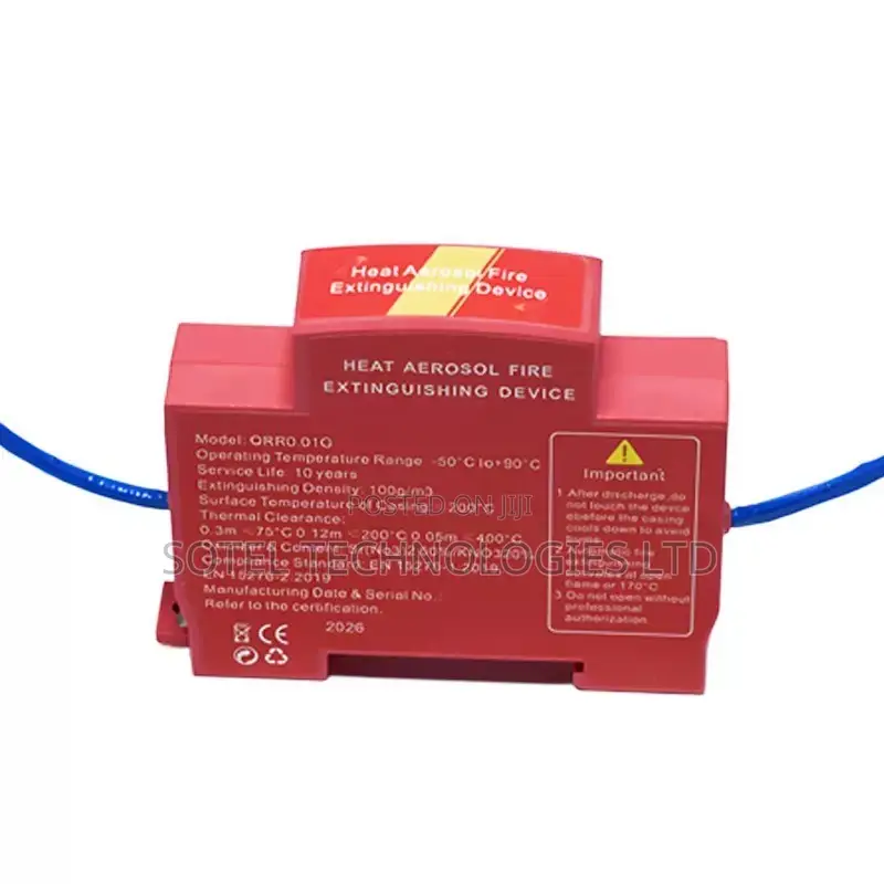 Hot Aerosol Automatic Fire Extinguisher Device 10-Year Lifespan