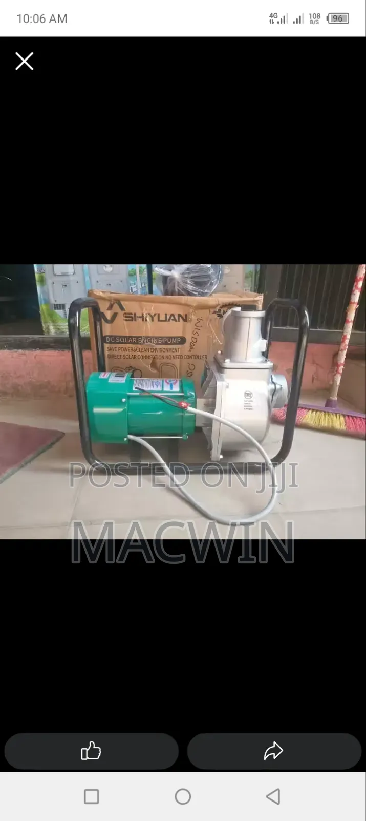 Solar Water Pumps 6.5 Horse Power