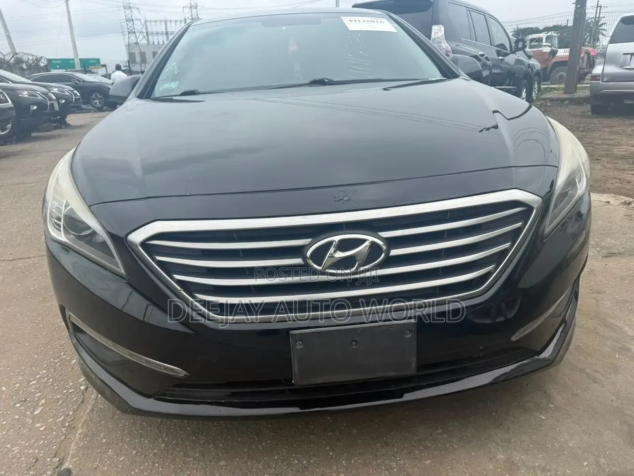 Hyundai Sonata Sport 4dr Sedan (2.4L 4cyl 6A) 2015 Black