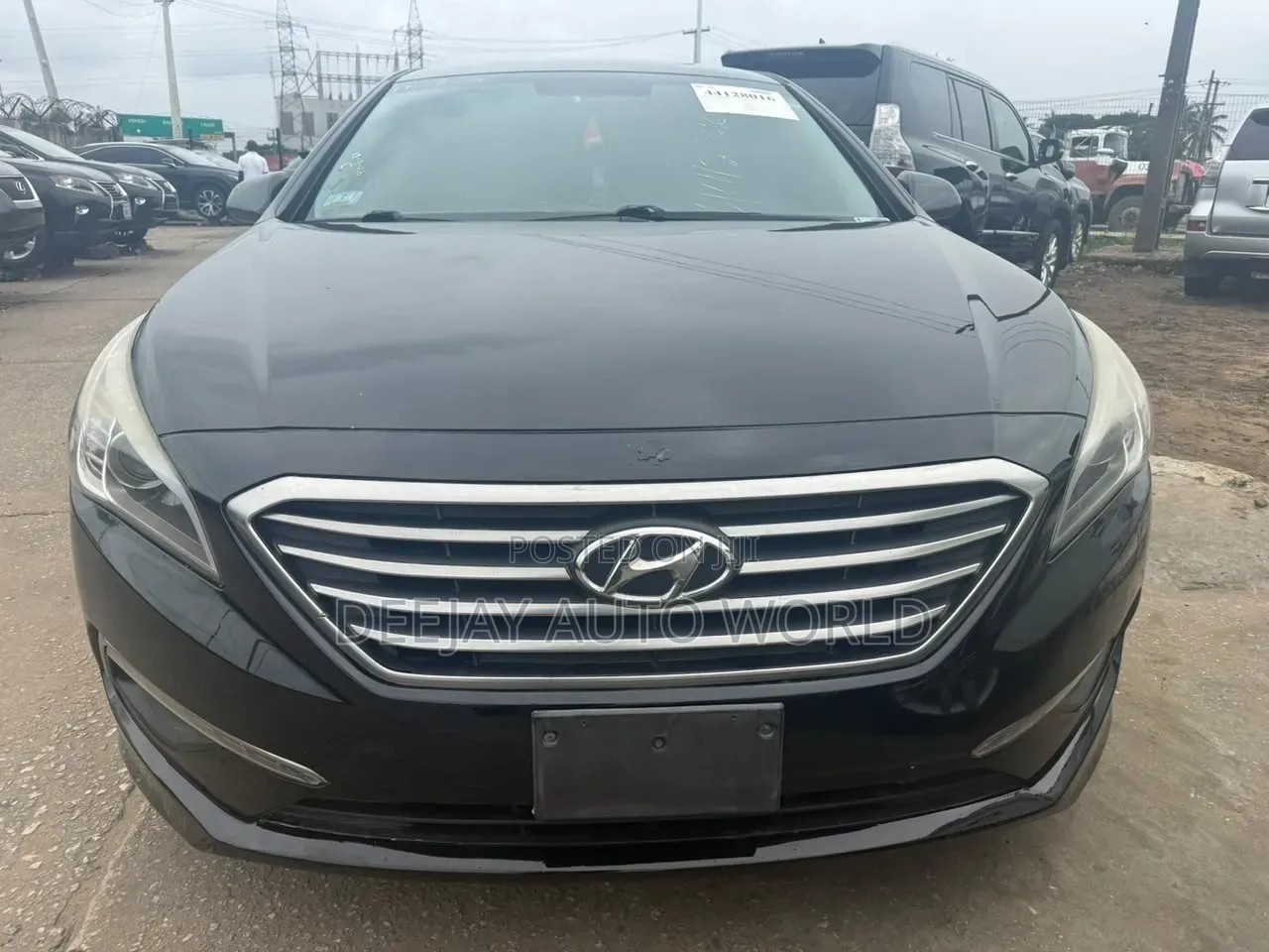 Hyundai Sonata Sport 4dr Sedan (2.4L 4cyl 6A) 2015 Black