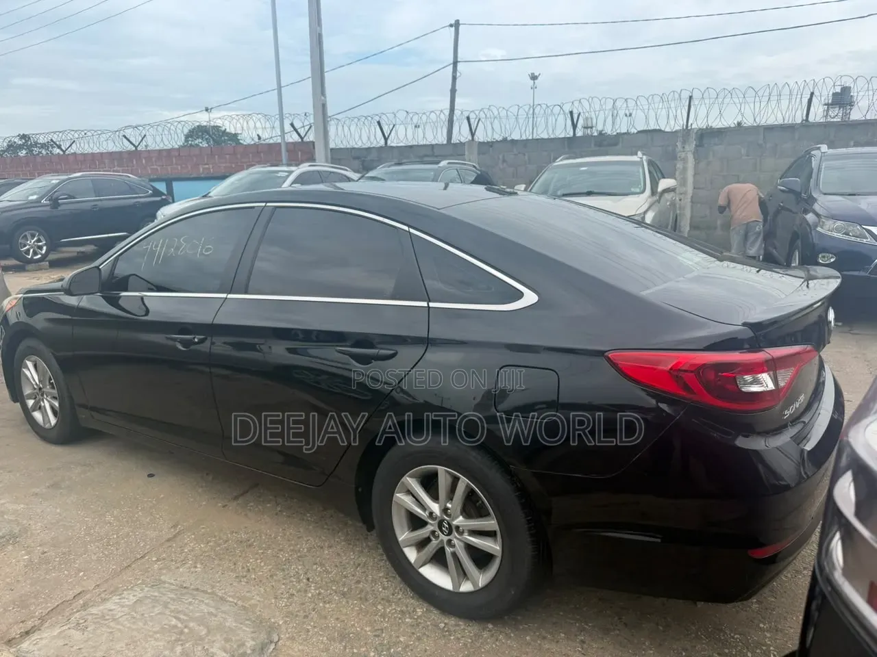 Hyundai Sonata Sport 4dr Sedan (2.4L 4cyl 6A) 2015 Black