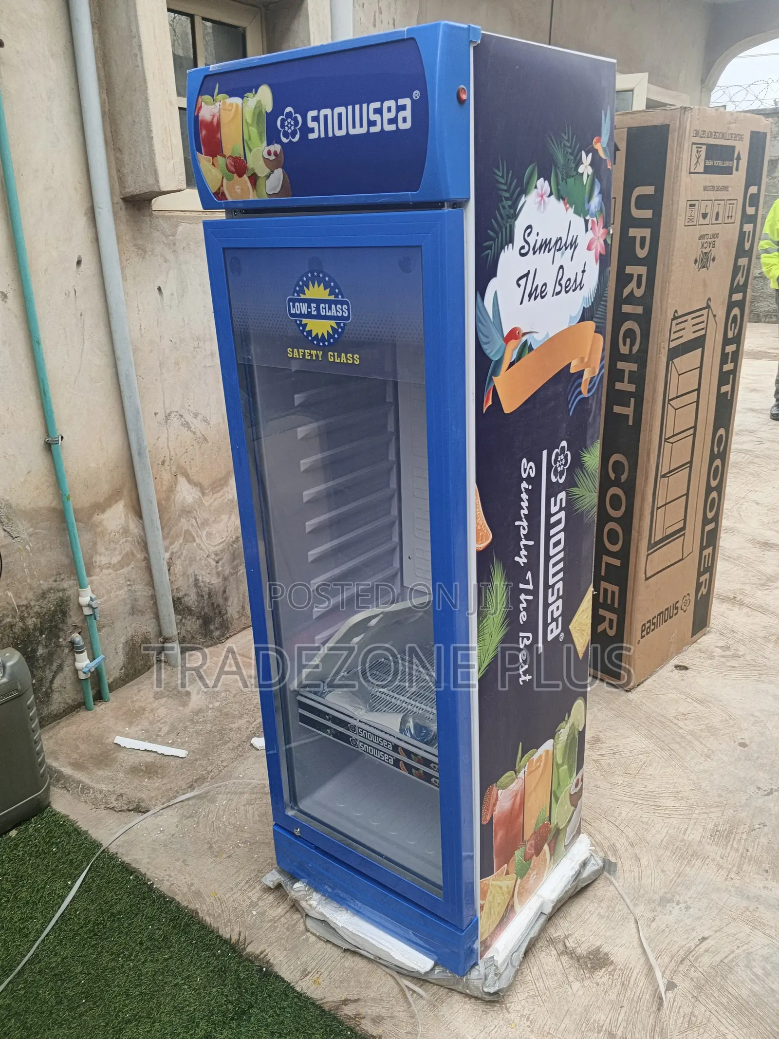 Snowsea Blue Beverage Chiller 300L 165v-265v
