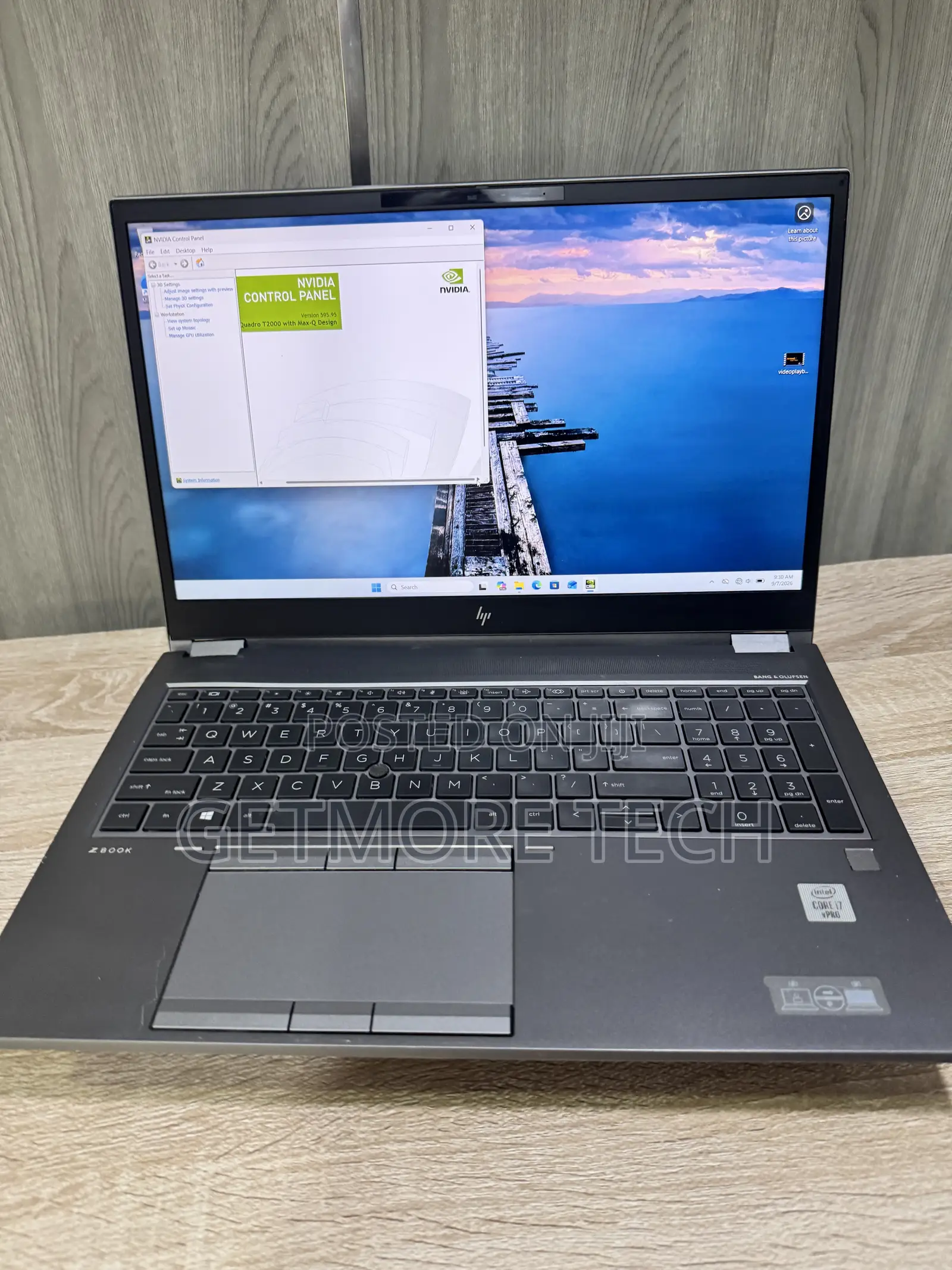 Laptop HP Zbook Fury 15 G7 16GB Intel Core i7 SSD 512GB