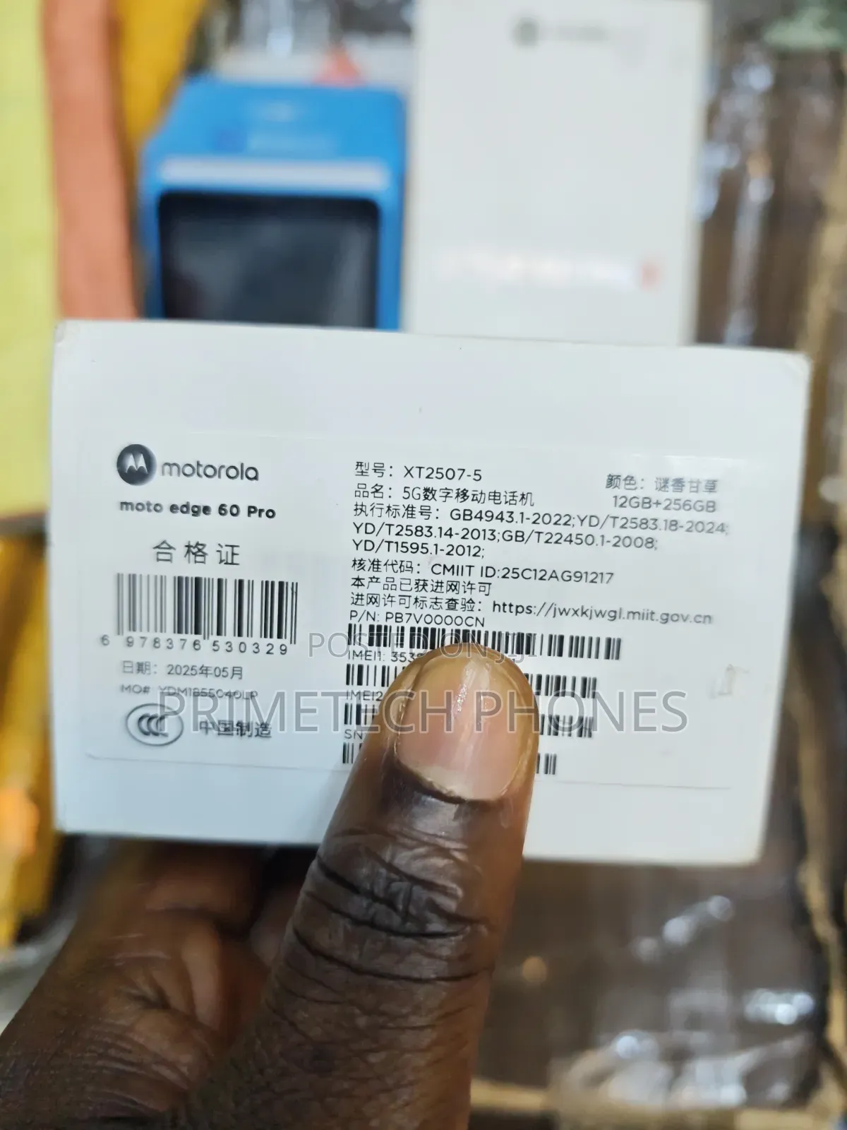 Motorola Edge 60 Pro 256 GB Gray