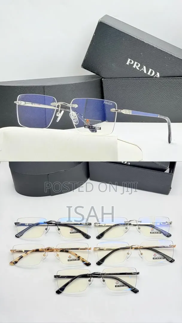 Rimless Anti Blue Light Glasses