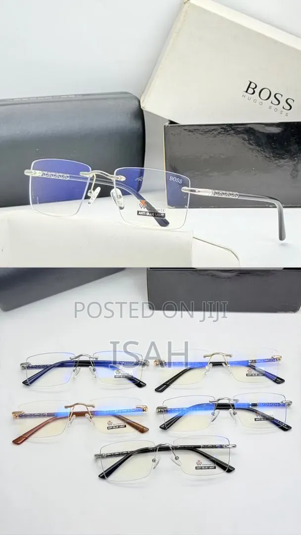 Rimless Anti Blue Light Glasses