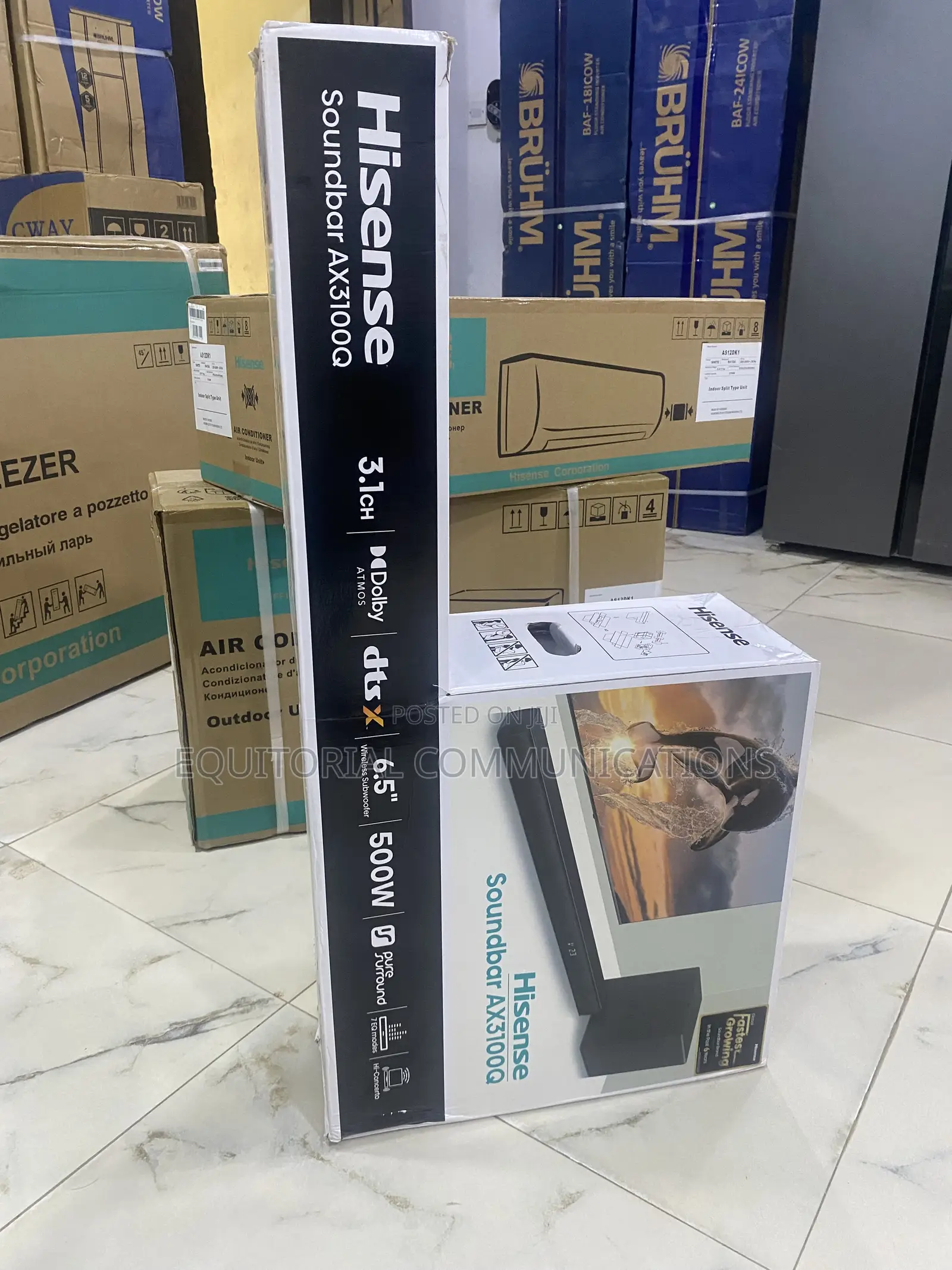 Hisense Wireless Bass Soundbar for Home Entertainment