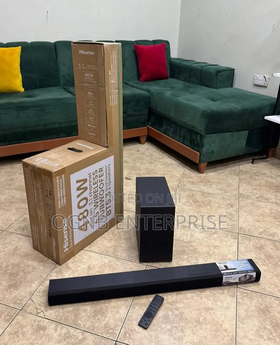 Hisense Big Woofer SoundBar 480W