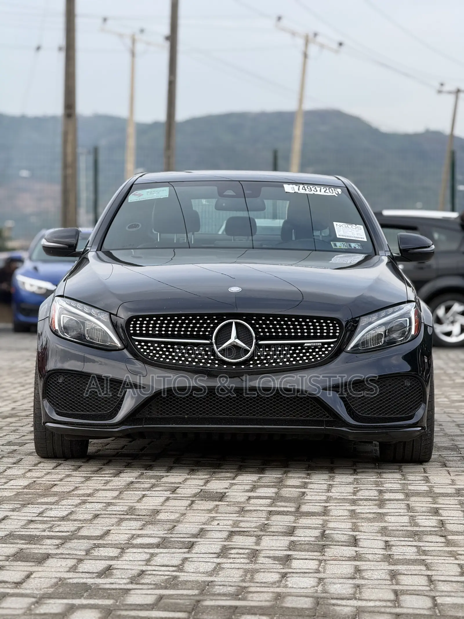 Mercedes-Benz C43 4Matic Cabriolet AWD (3.0L V6 9AM) 2017 Black