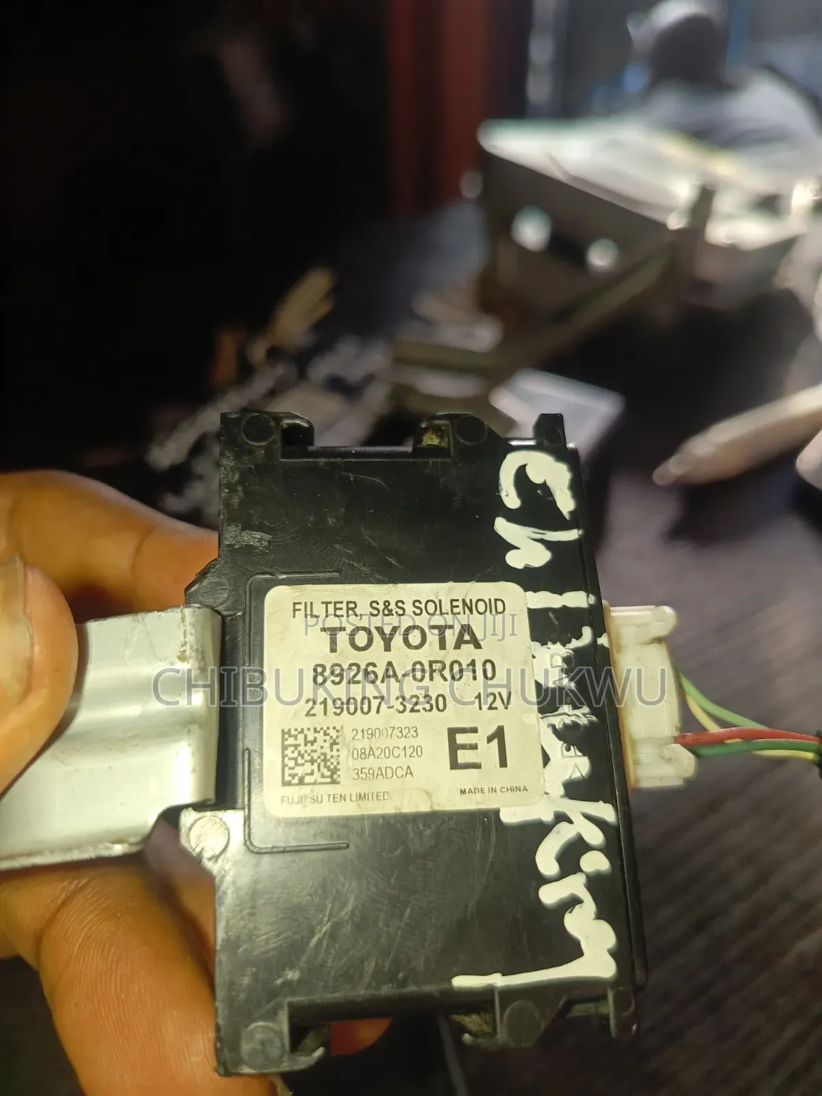 2019/2025 Toyota Rav 4 Engine Start/Stop Solenoid Module.