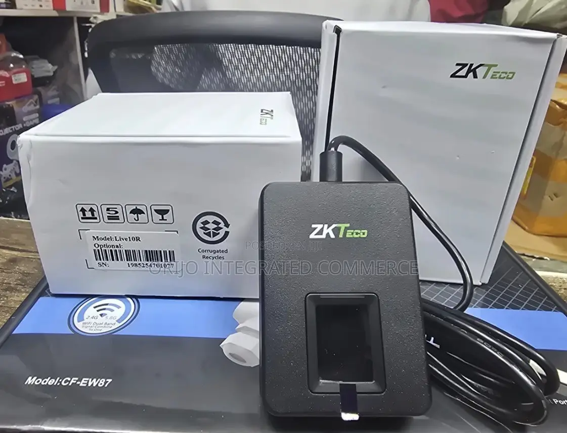 ZKT Finger Print Scanner Model LIVE10R