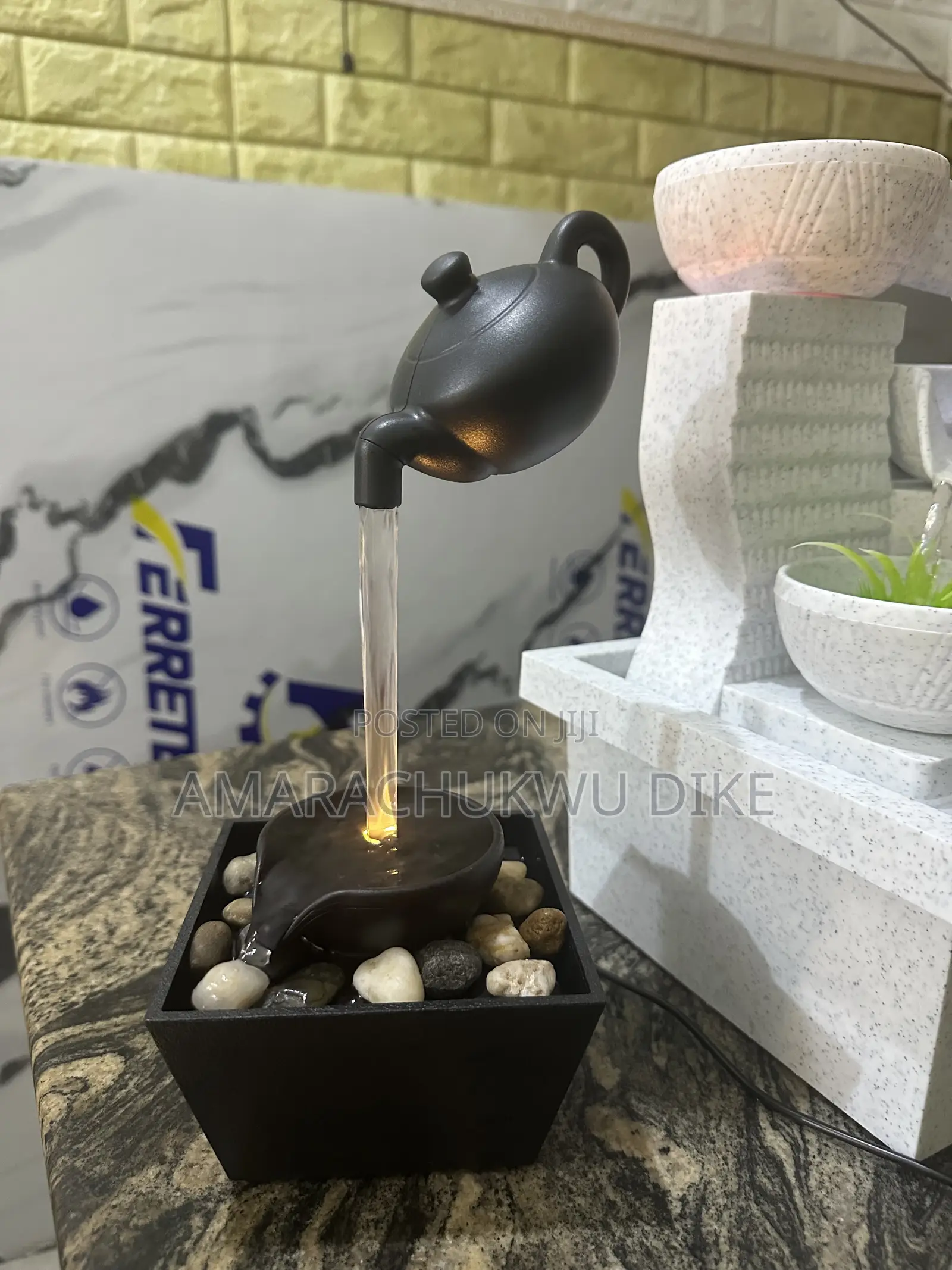 USB Tabletop Water Fountain Water Falls Decoration Wholesale Retail