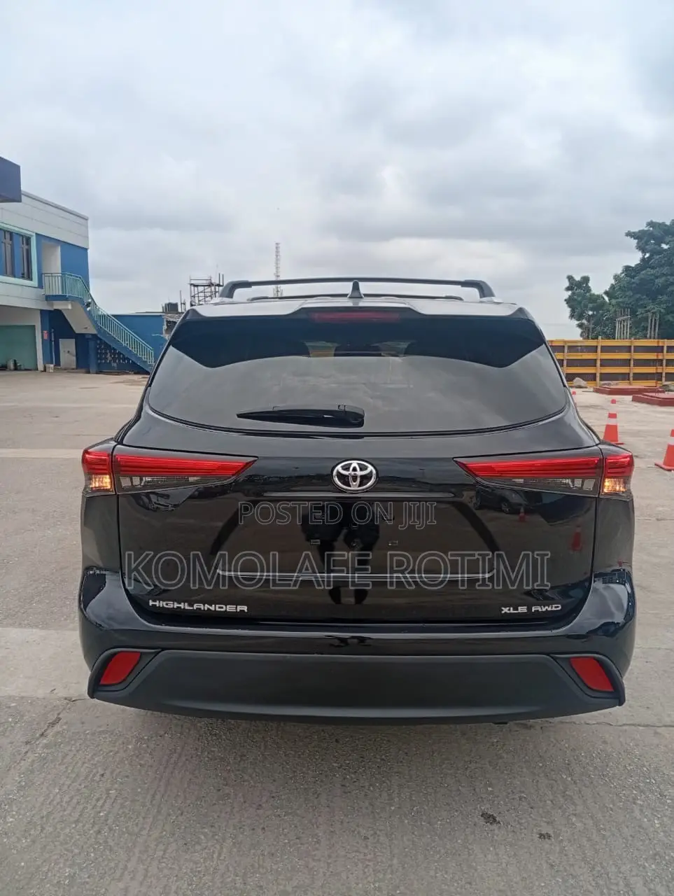 Toyota Highlander XLE AWD 2020 Black