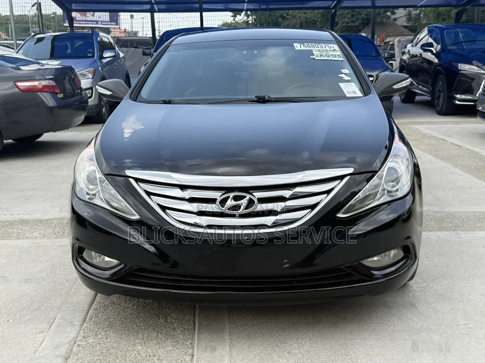Hyundai Sonata SE Sedan FWD (2.4L 4cyl 6A) 2013 Black