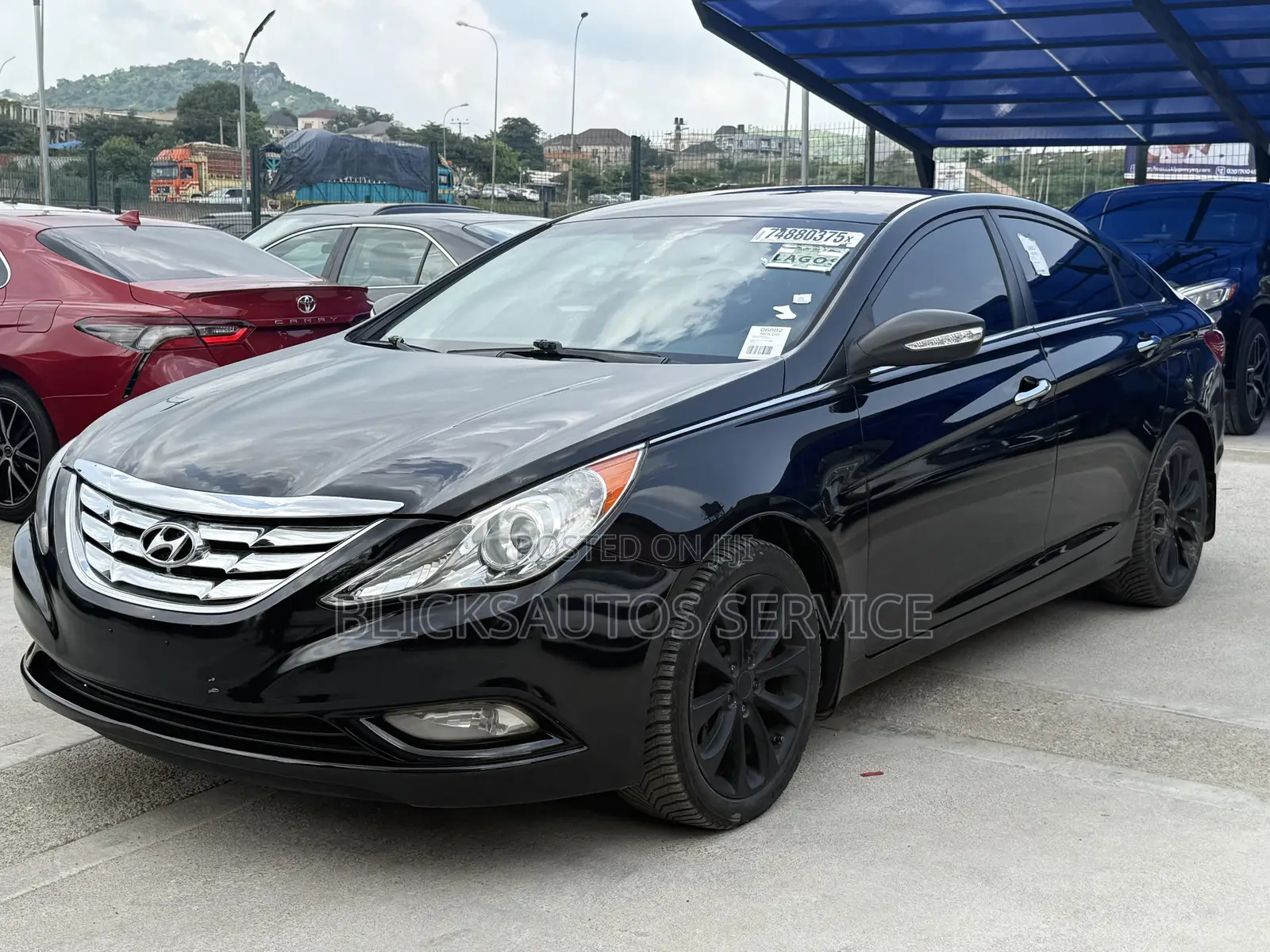 Hyundai Sonata SE Sedan FWD (2.4L 4cyl 6A) 2013 Black