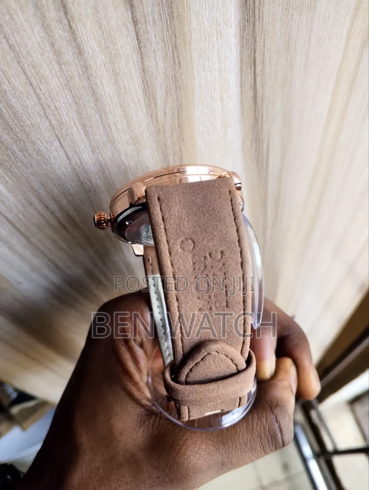 Montblanc Leather Wristwatch