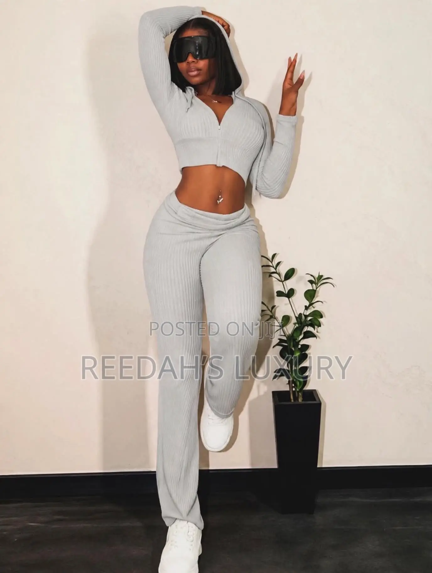 Luxury Chic Hooded 2-Piece