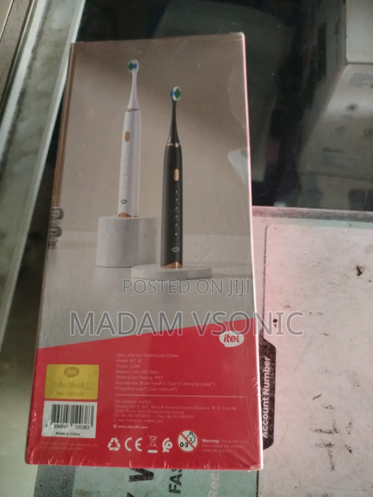 Itel Sonic Electric Toothbrush