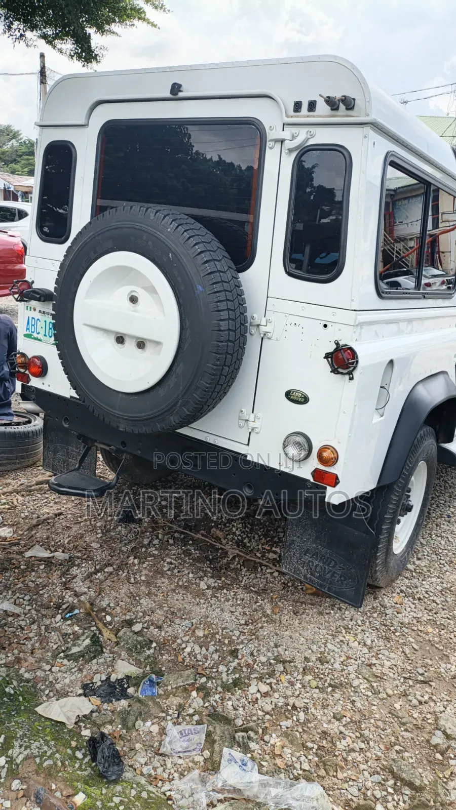 Land Rover Defender 2005 White