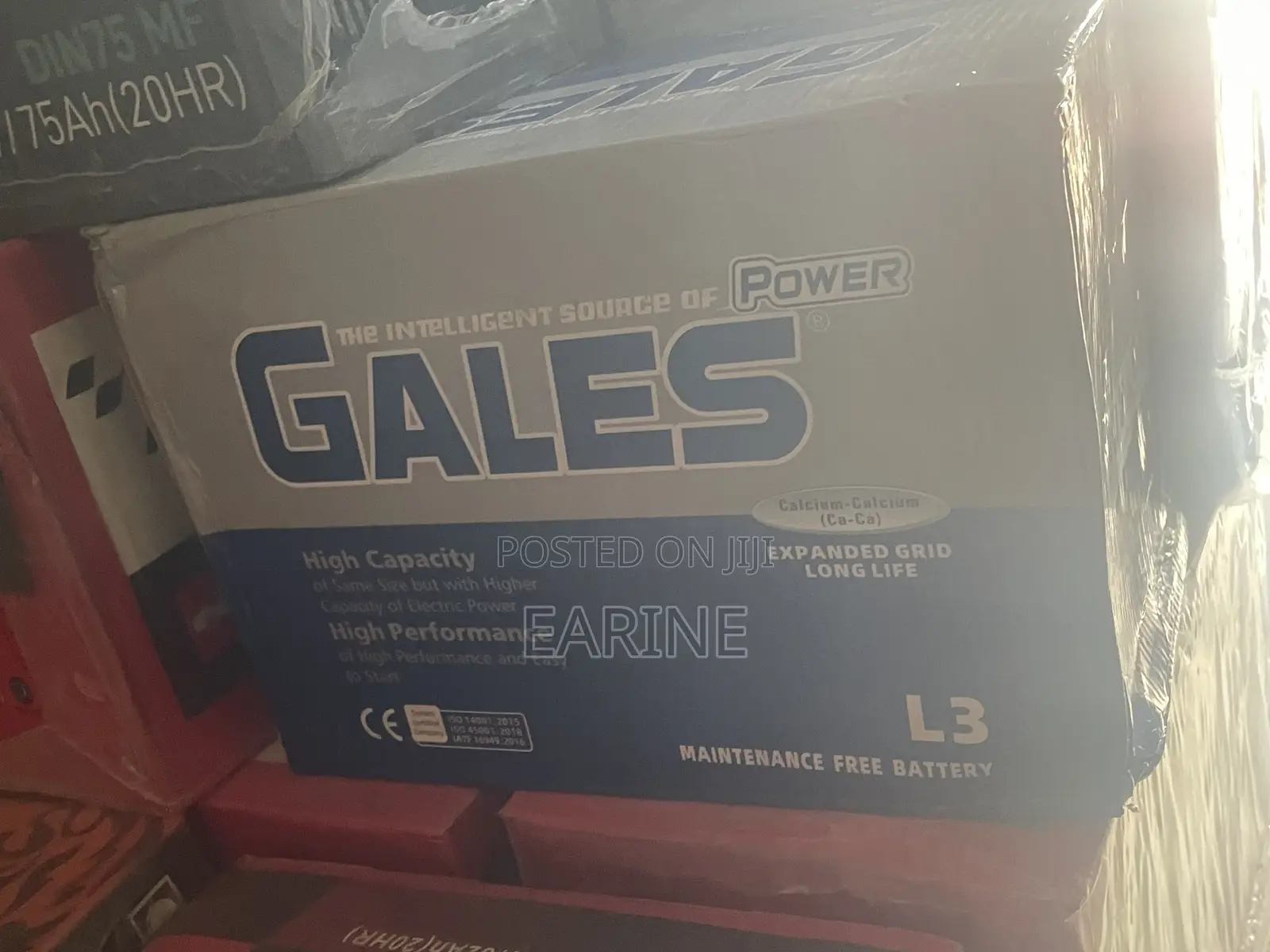 Gales Original Car Battery