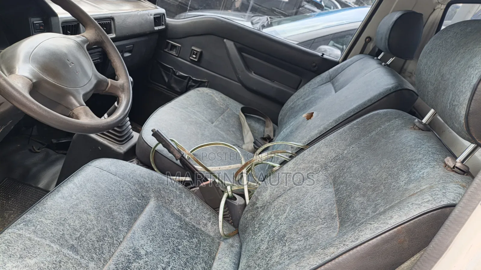 A Mini Truck Mitsubishi in a Very Perfect Condition.