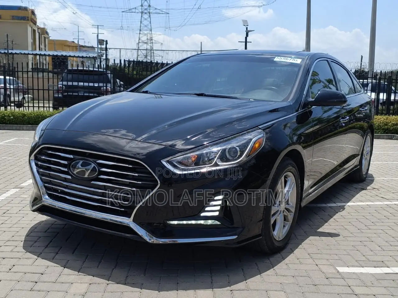 Hyundai Sonata Sport 2018 Black