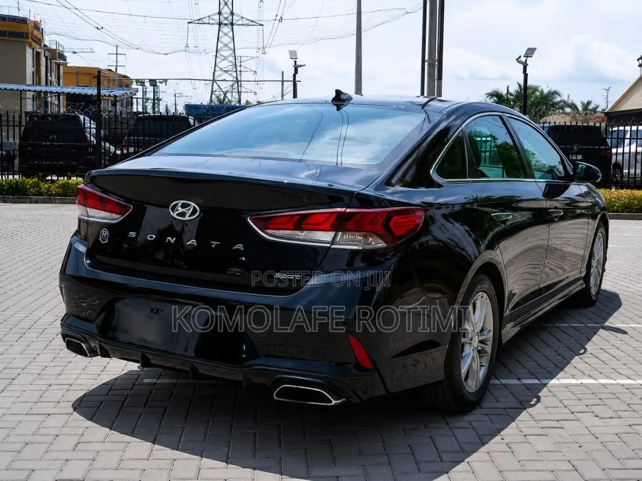 Hyundai Sonata Sport 2018 Black