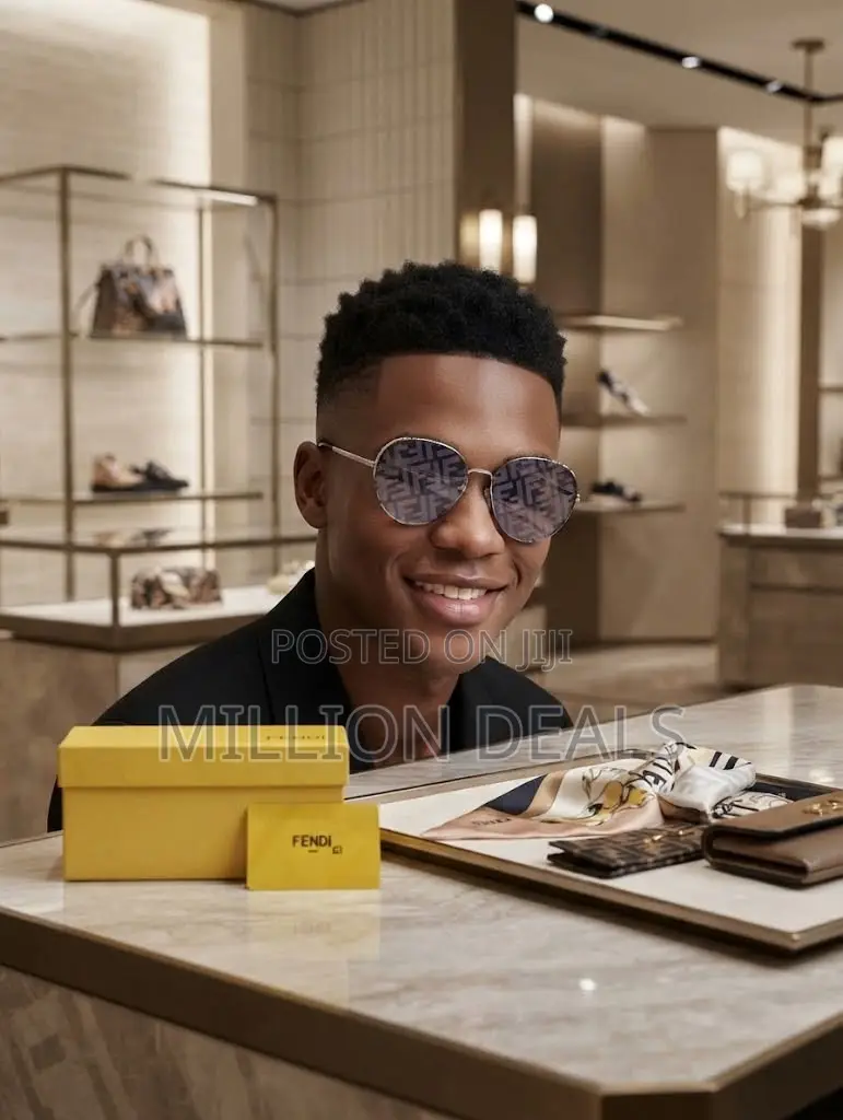 Classic Pattern Fendi Men's Luxury Sunglasses