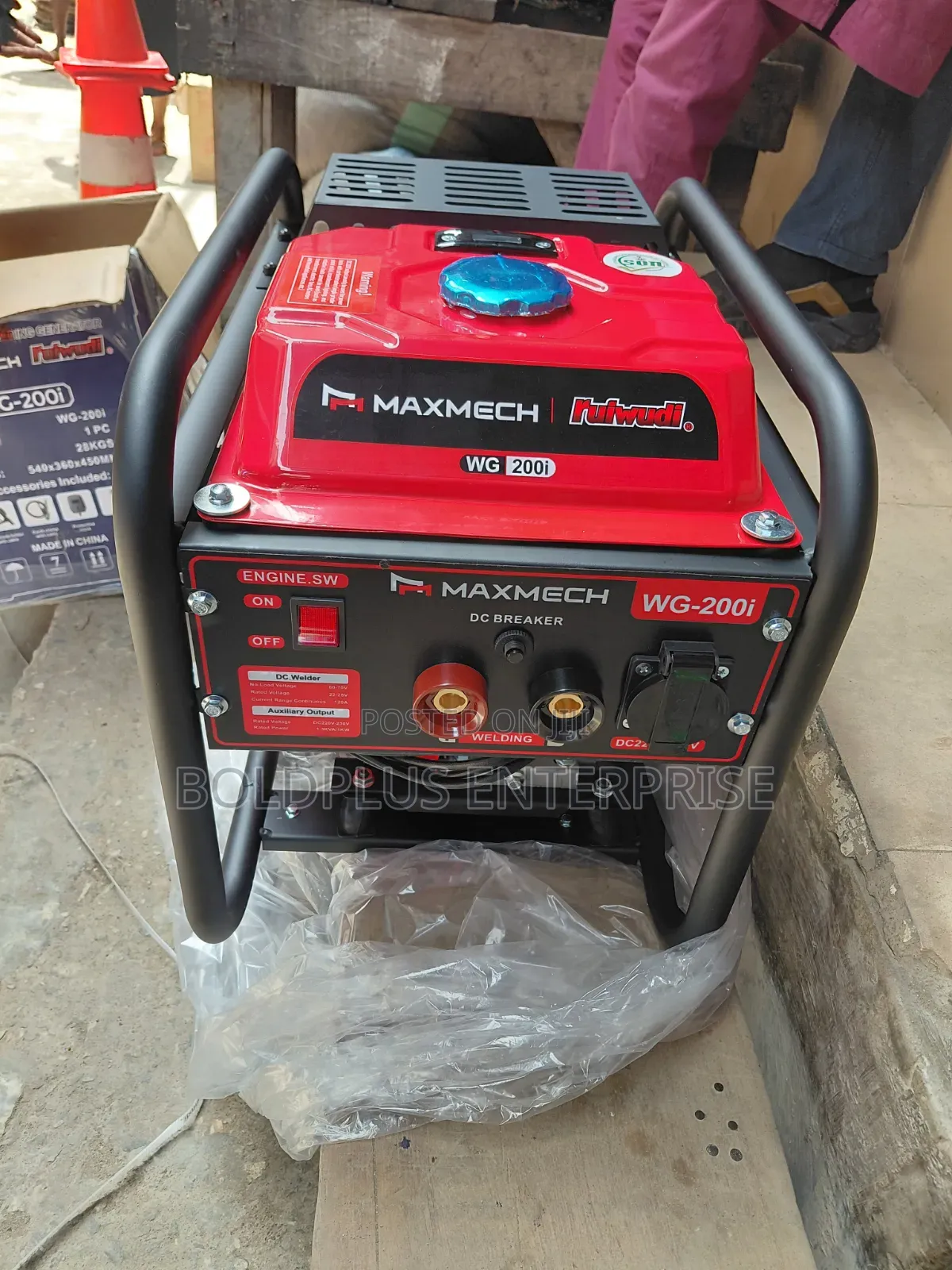 200i Maxmech Start and Welding Generator