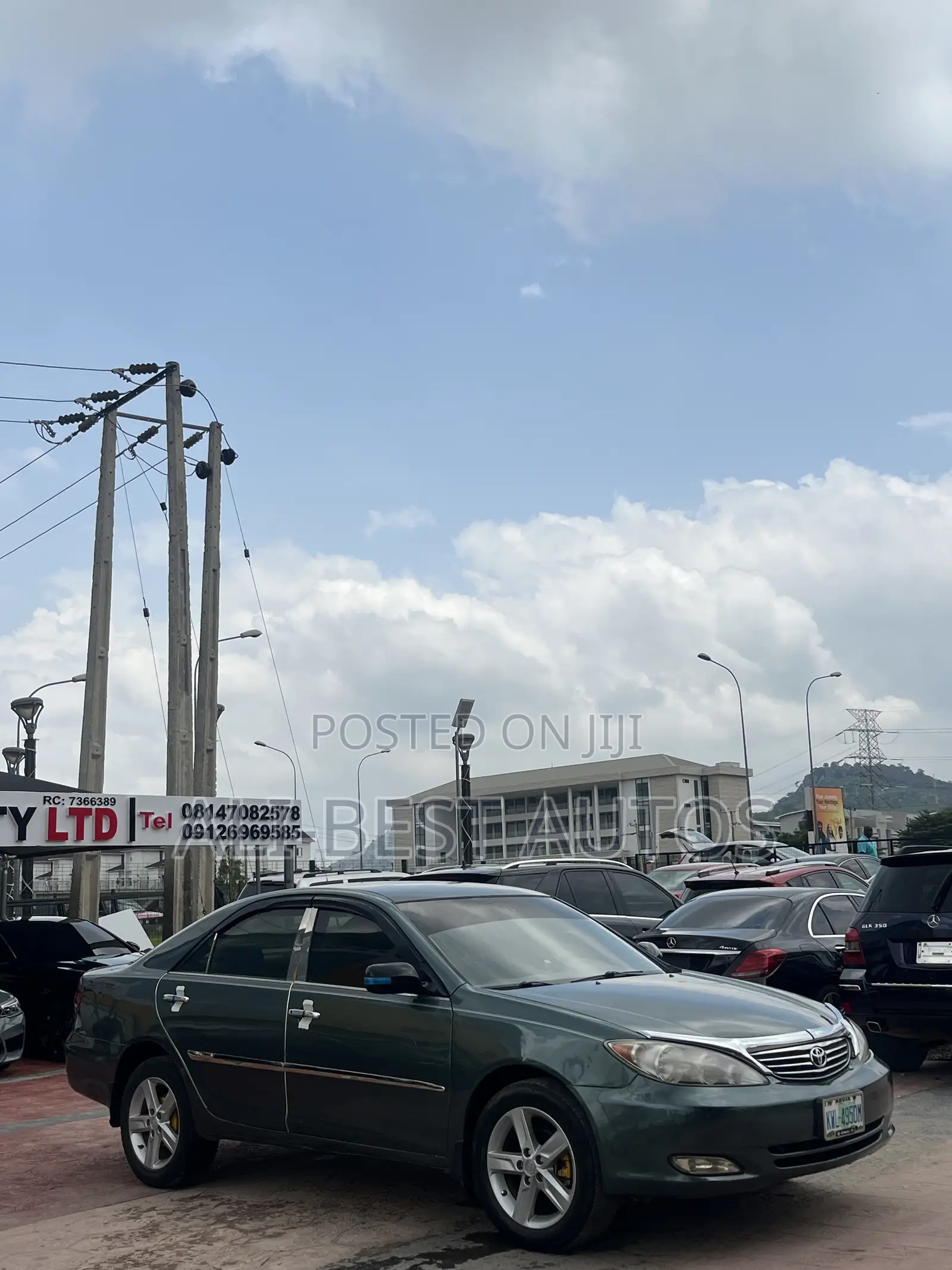 Toyota Camry 2004 Green