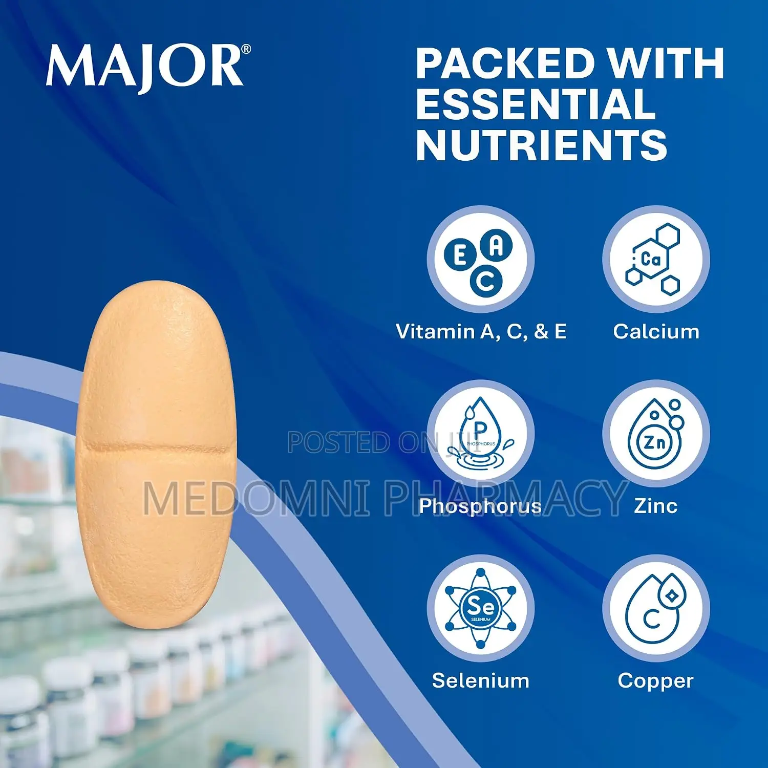 Major ProSight Eye Multivitamin With Zinc - 120 Tablets