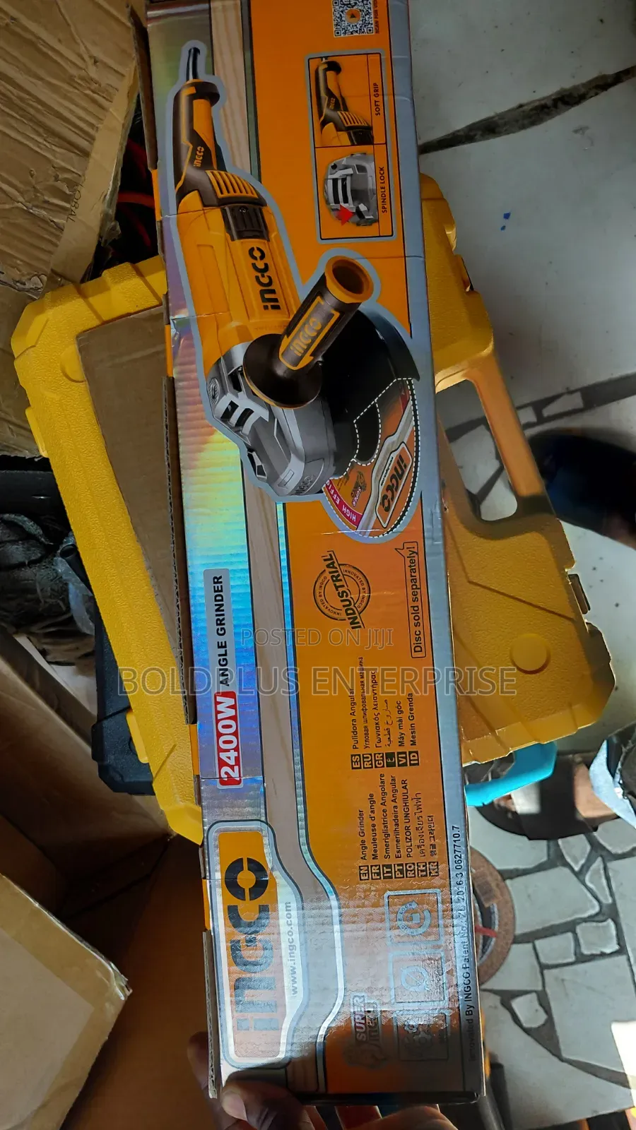2400 Watts Ingco Big Angle Grinding Machine