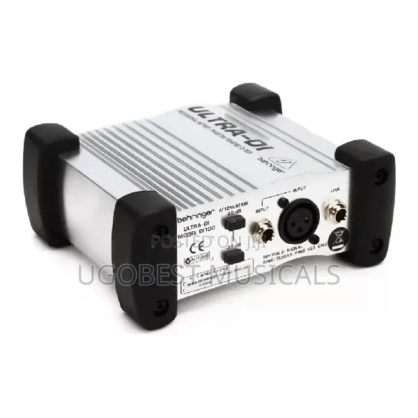 ULTRA-DI DI100, Professional Battery/Phantom Powered DI-Box.
