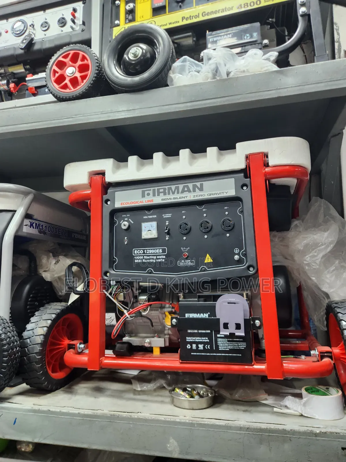 10kva Firman Generator 100% Pure Copper Coil 2 Years Warranty New