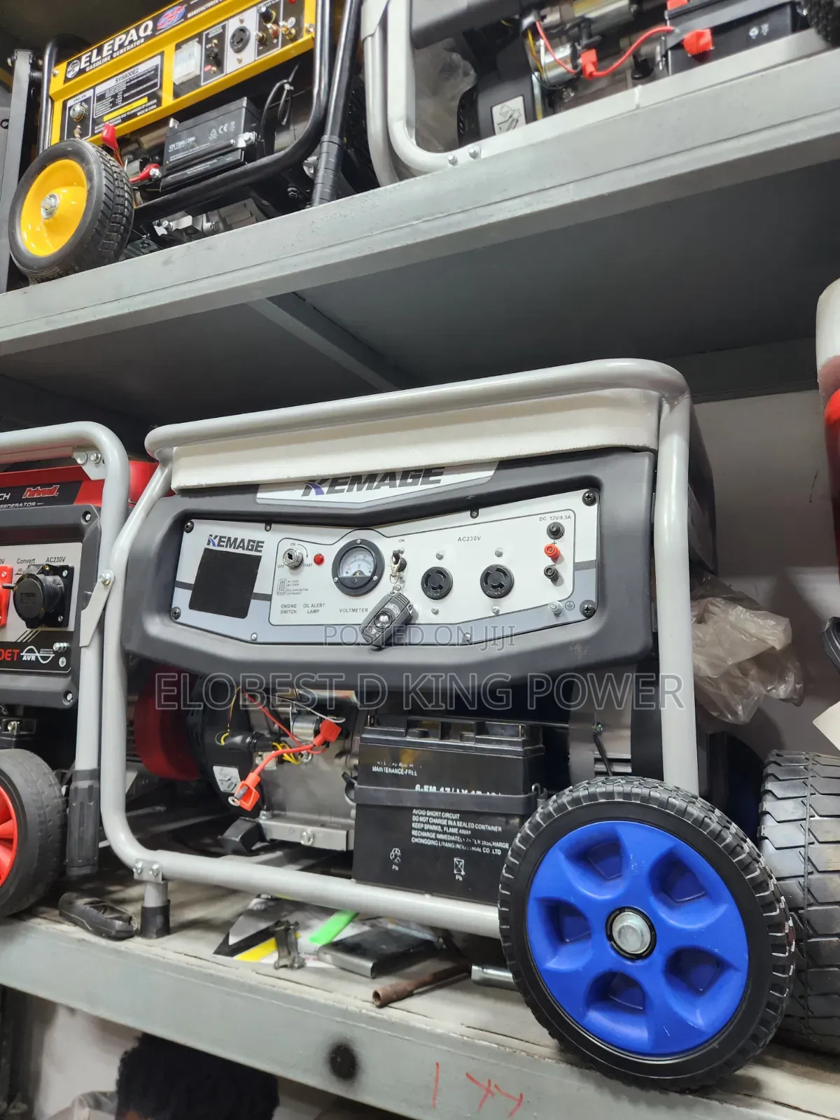 Brand New 10kva Kemage Generator 100% Pure Copper Coil Remote Control