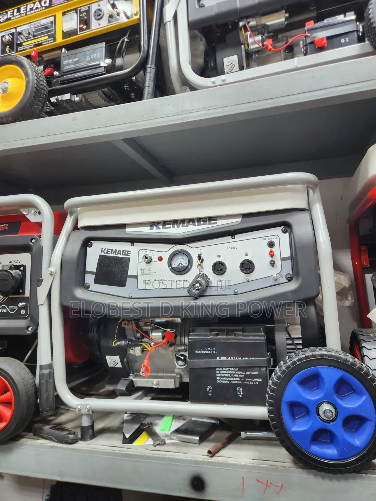 Brand New 10kva Kemage Generator 100% Pure Copper Coil Remote Control