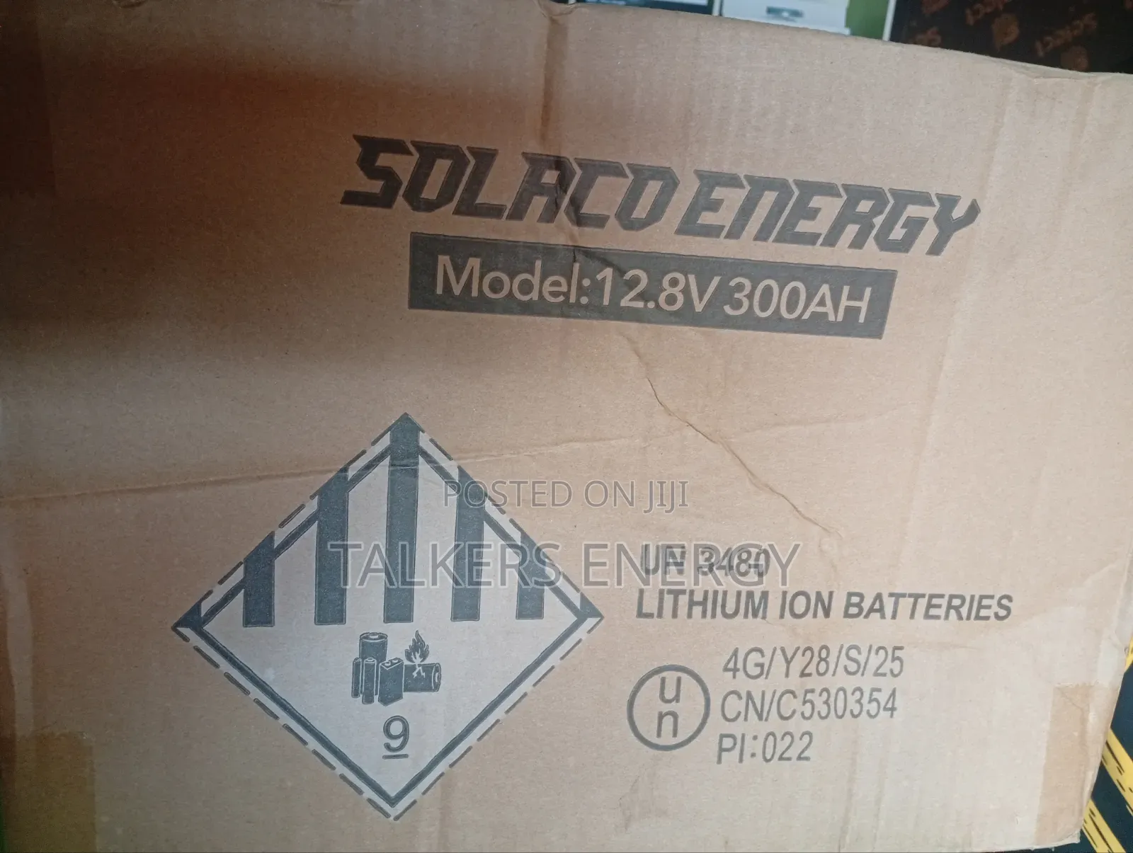 Solaco Energy 12.8V 300Ah LiFePO4 Lithium Battery – Deep Cycle